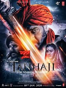 Download Tanhaji (2020) Hindi Movie WEBRip 480p [500MB] || 720p [1GB] || 1080p [1.7GB]